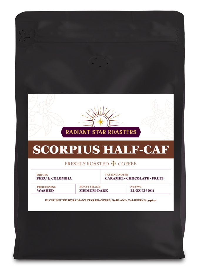Scorpius Half-Caf Coffee